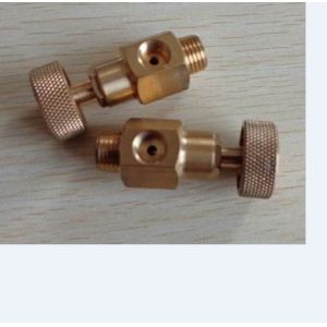 Brass Tee, Custom CNC Brass Connector Products, made in China professional