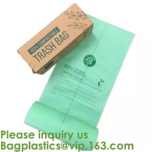 Home Compostable Eco Green Bioplastic Food Storage Resealable PLA Bags,Food,