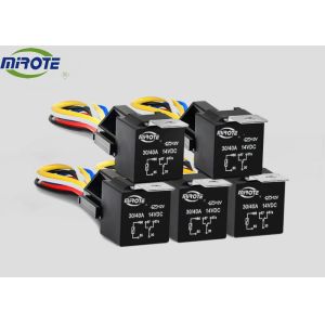 30 Amp 40 Amp Automotive Relay Socket 12 Volt 24volt With Harness And Metal