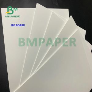 SBS Frozen Paperboard PE Coated 275gsm 325gsm For Making Frozen Food Packaging