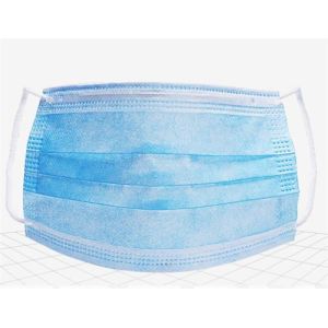 3 Ply Non-Woven Dental Clinic Surgical Face Mask Earloop Medical Non Woven
