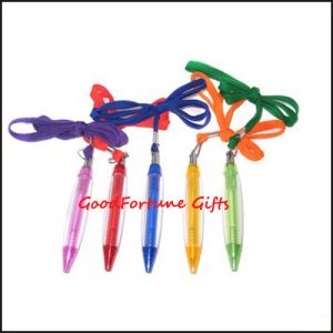 China Lanyard Tube Ballpoint Pen promotion pen on sale