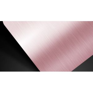 Spray Painted Brushed Aluminium Composite Panel Temperature Resistance