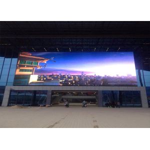 P6 Waterproof LED Display Led Screen Wall SMD3535 27777 dot/㎡ Density