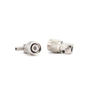 TNC male right angle Connector for RG 58 cable