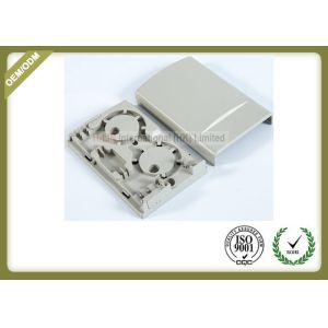 ABS Material Fiber Optic Tools , 2 Cores Fiber Optic Termination Box With SC APC