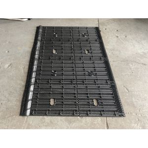 1150mm Width 2440mm Length Cooling Tower Infill Black PVC Fills