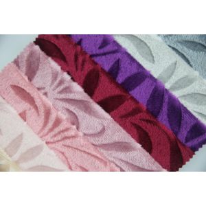 100%Polyester Linen Like Upholstery Fabric For Sofa European Solid 330gsm