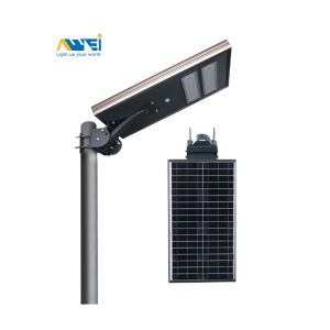 Integrated Solar Street Light Outdoor IP65 Bright 40W Solar Power With Motion