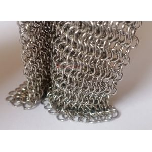 0.53x3.81mm Chainmail Ring Mesh As Metal Mesh Curtains
