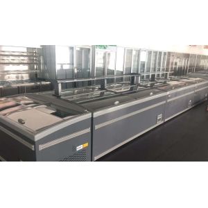 Straight - cooling automatic frost refrigerating frozen preservation horizontal