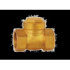Threaded Type Check Brass Water Valve Anti Oxidation DN15 To DN50