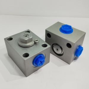 High Pressure Hydraulic Cut-Off Valve Straight Customized Ball Valve 3 way