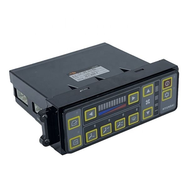 Buy R210-7 Excavator AC Control Panel 11N6-90031 Throttle Knob Switch Box 21N8-20506 Designed to Meet Customer Requirements at wholesale prices