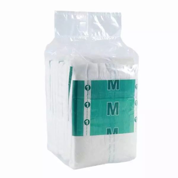 High Absorption Soft Breathable Adult Incontinence Diaper OEM Fluff Pulp Cute