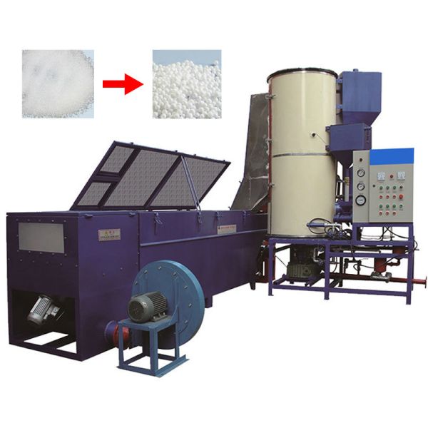 Full Automatic Continuous Pre Expander EPS Foam Board Granule Polystyrene