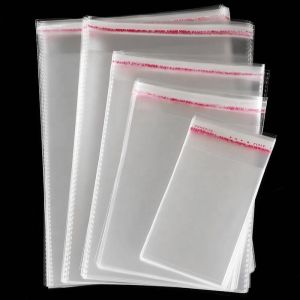 Convenient OPP Poly Bag Transparent Opp Plastic Bag With Self Adhesive Strip