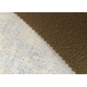 400GSM Sofa Velvet Upholstery Fabric Luxury Holland Curtain Bronzing Knit