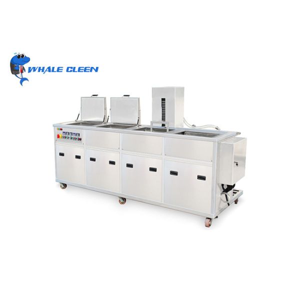 77L Four Tanks Industrial Ultrasonic Cleaner with Customizable Frequency SUS304/SUS316 Tank Material