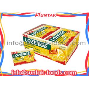 Compressed Candy Sugar Free Sore Throat Lozenges For Cools Nasal Passages