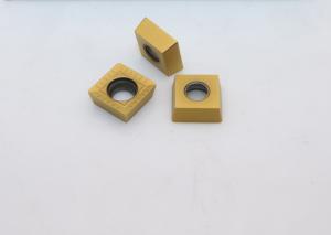 Quality High Performance Square Carbide Inserts , Indexable Cnc Insert Tooling for sale