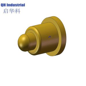 SMT 3.0mm Ni Plating Electronic Products SMT Spring Load Pin Body Brass SMArt
