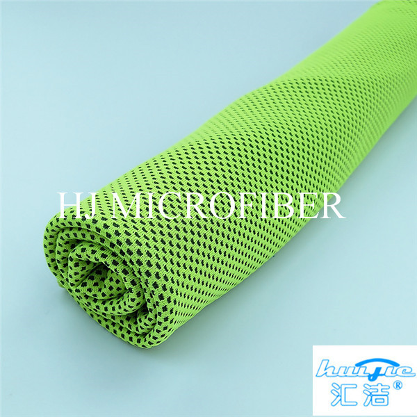 Green Color Microfiber Cleaning Cloth Cooling Towel Bath & Beach Towel small microfiber cloth