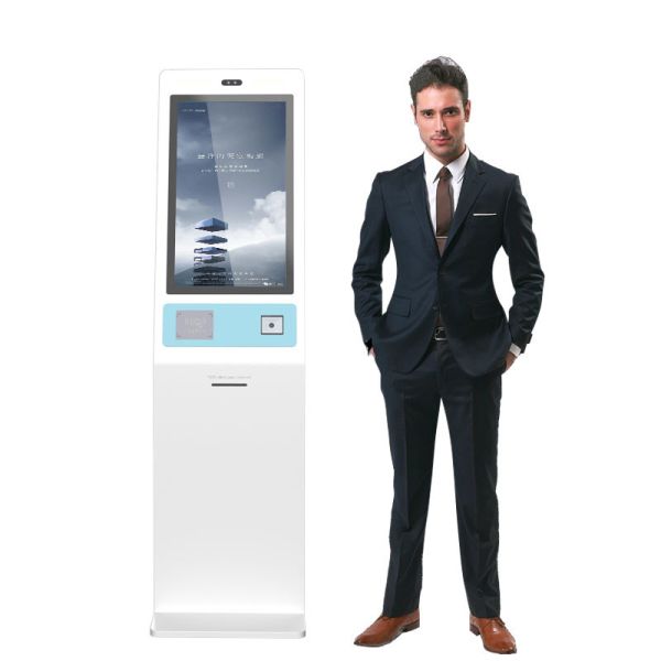 Buy Interactive Rfid Self Service Kiosk Machine Multifunction Self Service Terminal at wholesale prices