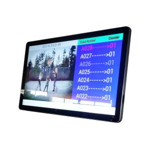 Wireless Complete Bank Counter Network Token Queue Management System With