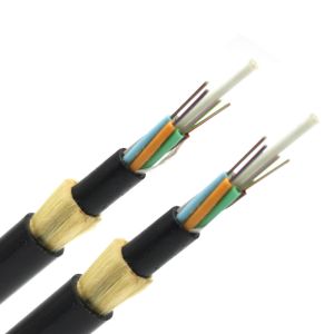 1km 2km 24core 48core 96core Double Jacket Optic Fibre Cable Adss 100m 120m Span