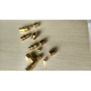 Customized Brass Quick Connector with all kinds of finishes, made in China
