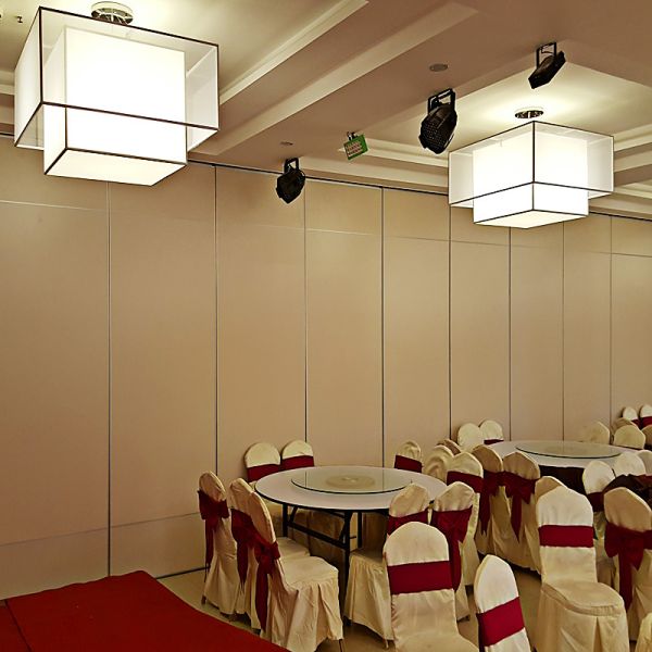 Aluminium Track Hanging Moving Folding Partition Walls / Conference Room