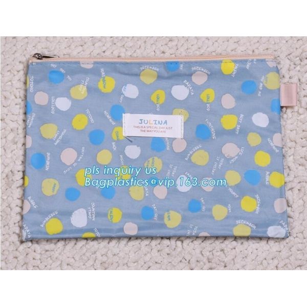 Promotional Cheap Logo Printing Custom Canvas Stationery Pencil Bag, Multifuncti