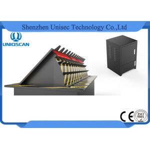 Thickness Customized Tyre Spike Barrier / Hydraulic Road Blocker PLC Function