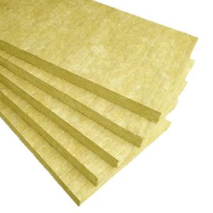 Fireproof Rock Wool Insulation Board , Rigid Rockwool Panels