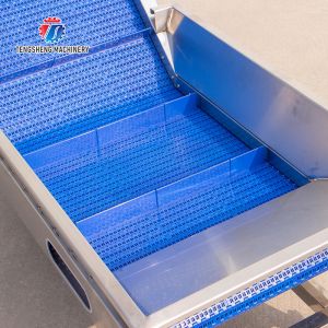 Industrial Automatic Leafy Vegetable And Fruit Lifting Sorting Table Machine