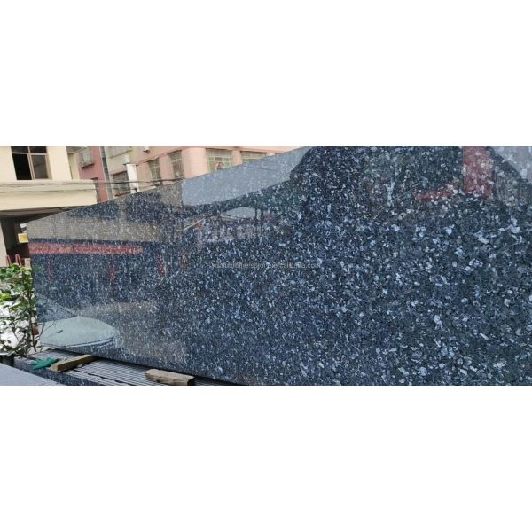 Modern Blue Granite Stone Slabs Prices for Natural Blue Pearl Countertop Renovation