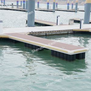 China Silver Floating Finger Dock The Perfect Solution For Marina Yacht Boat Floating Pontoon on sale