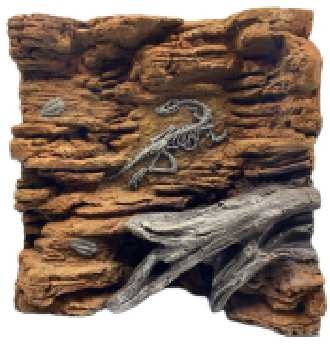 Buy Natural Texture Reptile Cage Background Flameproof Customizable For Snack at wholesale prices