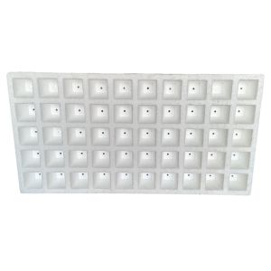 160-cell round seedling tray, sowing tray, floating seedling tray