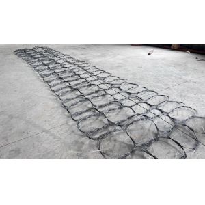 Invisible Net Fence Tank Defense System Wire Obstacle Low Visibility