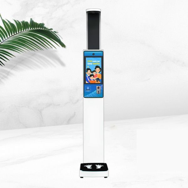 Buy Hd Lcd Screen Display Size Ultrasonic Height And Weight Machine at wholesale prices