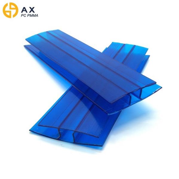 Buy Transparent 8mm Polycarbonate H Profile at wholesale prices