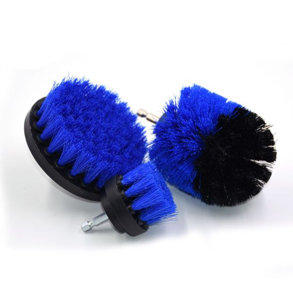 Buy Customized Tile 3 Pcs Bathroom Drill Scrubber Brush at wholesale prices