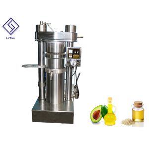 Hydraulic Sesame Industrial Oil Press Machine For Cooking Oil Plant