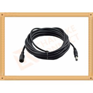 Security Camera Power Male To Female Cable DC 5.5X2.1 Mm