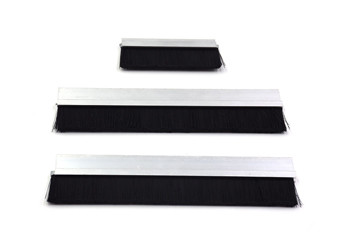Buy Aluminum Garage Door Bottom Brush , Strip Screen Commercial Door Sweep Brush at wholesale prices