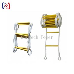 Professional Insulated Rope Ladder For Electrical Maintenance And Live Line Work