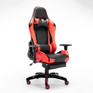 High Back PU Ergonomic Gaming Desk Chair Adjustable Back