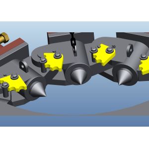 Full 500mm Hydraulic Pile Cutter Diesel Power